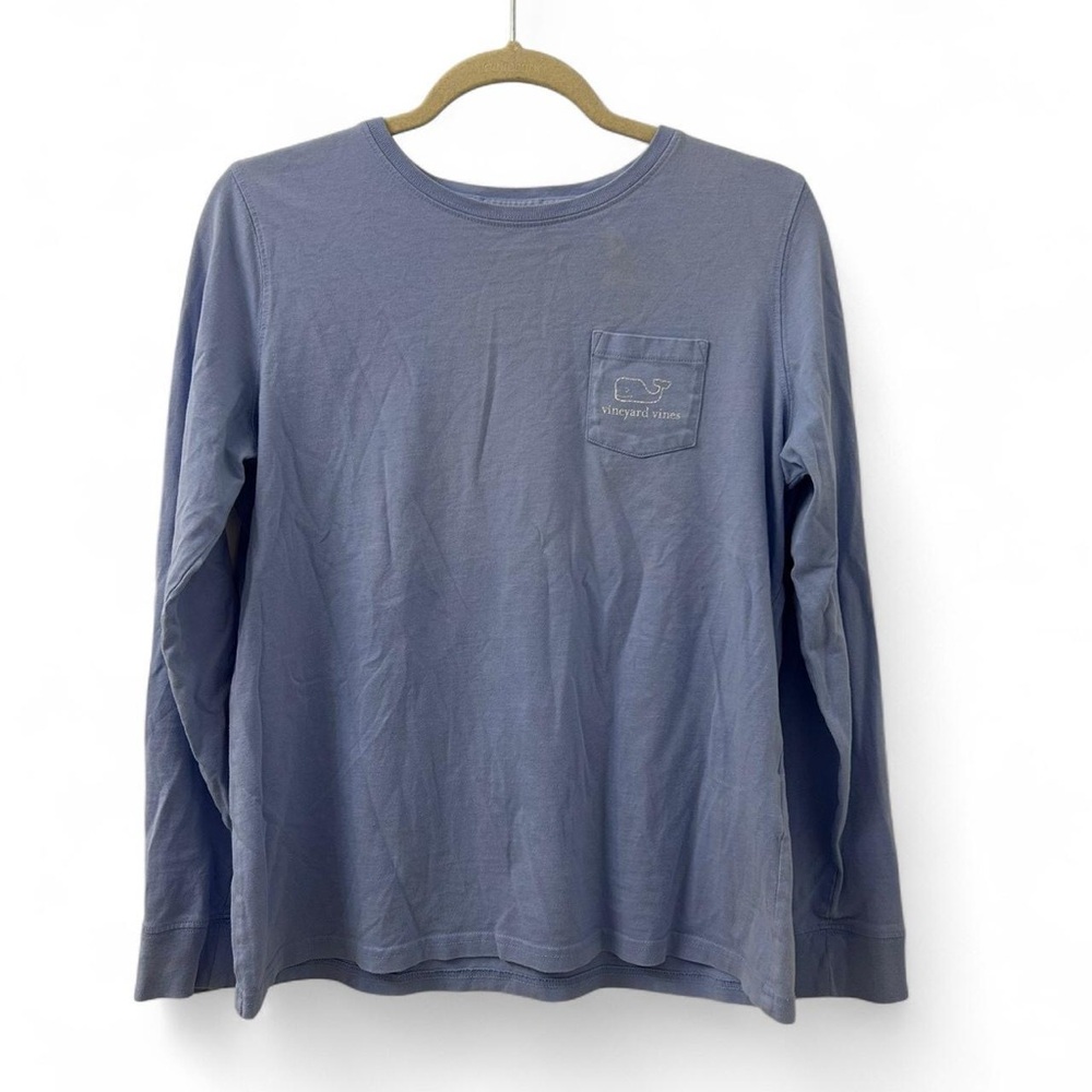 Vineyard Vines Blue Long Sleeve Tee Soft Casual Wear